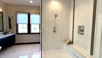 huge shower